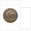 Medalet commemorating the raid on Zeebrugge and Ostend, 1918; obverse by unknown