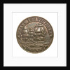 Medalet commemorating the raid on Zeebrugge and Ostend, 1918; obverse by unknown