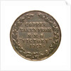 Medalet commemorating the raid on Zeebrugge and Ostend, 1918; reverse by unknown