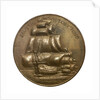 Medalet commemorating Save the 'Victory' Fund; obverse by W. McMillan