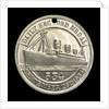 Daily Record medalet commemorating RMS 534 ('Queen Mary'); reverse by unknown