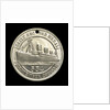 Daily Record medalet commemorating RMS 534 ('Queen Mary'); reverse by unknown