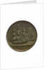 Medal commemorating the surrender of the Emperor Napoleon I, 1815; reverse by J. Mudie