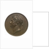 Medal commemorating Greek Independence and naval help from England; obverse by Benedetta Pistrucci