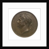 Medal commemorating Greek Independence and naval help from England; obverse by Benedetta Pistrucci