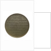 Medal commemorating the Gloucester and Berkeley Canal; reverse by T. Halliday