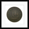 Coin commemorating the dominion of the sea; reverse by unknown