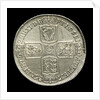A Lima half-crown; reverse by unknown