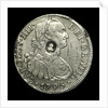 Eight reales; obverse by unknown