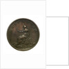 Halfpenny; reverse by unknown