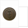 Trial piece, Naval Engineers medal; obverse by W. Wyon