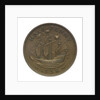 Halfpenny; reverse by unknown