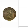 Halfpenny; obverse by unknown