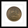 Halfpenny; reverse by unknown