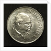Sir Winston Churchill; reverse by unknown