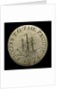 Engraved commemorative coin; obverse by Unknown
