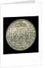 Eight reales; reverse by unknown