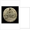 Engraved commemorative coin; obverse by unknown