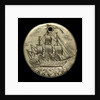 Engraved commemorative coin; obverse by unknown