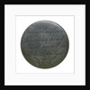 Halfpenny; reverse by unknown