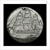 Engraved commemorative coin; obverse by Unknown