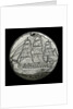 Engraved commemorative coin; obverse by Unknown