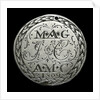 Engraved commemorative coin; reverse by unknown