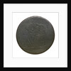 Halfpenny; reverse by unknown