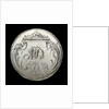 Engraved commemorative coin; reverse by unknown