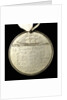 Engraved commemorative coin; reverse by unknown