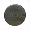 Halfpenny; reverse by unknown