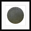 Engraved copper commemorative coin; reverse by unknown