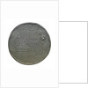 Engraved commemorative coin; obverse by unknown