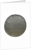 Engraved commemorative coin; reverse by unknown