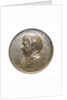 Medal commemorating 'The Fighting Temeraire' and J.M.W. Turner; obverse by L.C. Wyon