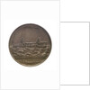 Medal commemorating the launch of HMS 'Powerful'; obverse by W.T. Story