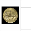 Medal commemorating the launch of HMS 'Vengeance', 1899; obverse by W.T. Story