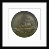 Medal commemorating the Vice Admiral Sir Wilmot H. Fawkes; reverse by T. Spicer Simson
