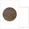 Medal commemorating the Royal Canadian Navy and Toronto Industrial Exhibition Association; obverse by P.W. Ellis & Co.