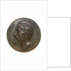Medal commemorating the cross Channel swim by T. W. Burgess, 1911; obverse by O.J.