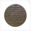 Medal commemorating the cross Channel swim by T. W. Burgess, 1911; reverse by O.J.