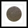 Medal commemorating the cross Channel swim by T. W. Burgess, 1911; reverse by O.J.