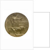 Next of Kin Memorial Plaque; obverse by E. Carter Preston