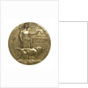 Next of Kin Memorial Plaque; obverse by E. Carter Preston