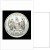 Medal commemorating HMS 'New Zealand'; obverse by W.R. Bock