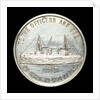 Medal commemorating HMS 'New Zealand'; reverse by W.R. Bock