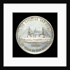 Medal commemorating HMS 'New Zealand'; reverse by W.R. Bock