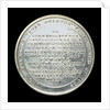 Medal commemorating the loss of the East Indiaman 'Kent', 1825; reverse by Thomas Halliday