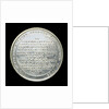 Medal commemorating the loss of the East Indiaman 'Kent', 1825; reverse by Thomas Halliday