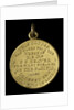 Medal commemorating the wreck of Hudson Bay Company steamer 'Beaver', 1892; reverse by C.W. McCain
